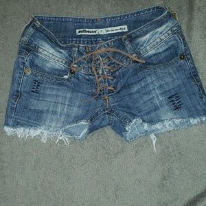 Dollhouse cut off  Jean shorts